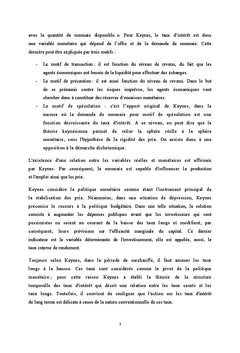 La politique monetaire: Fondement theorique et canaux de transmission