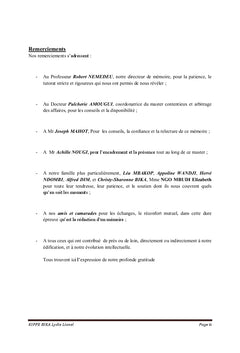 Le contentieux relatif à la liquidation des biens en droit OHADA