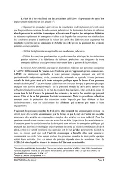 Le contentieux relatif à la liquidation des biens en droit OHADA