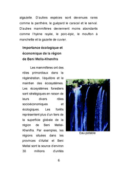 Les mammiferes sauvages actuels et disparus de l'Atlas d'Azilal, Maroc