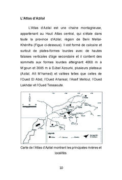 Les mammiferes sauvages actuels et disparus de l'Atlas d'Azilal, Maroc