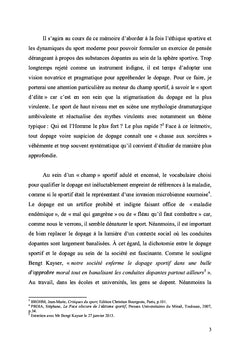 Le dopage, un instrument de triche ?