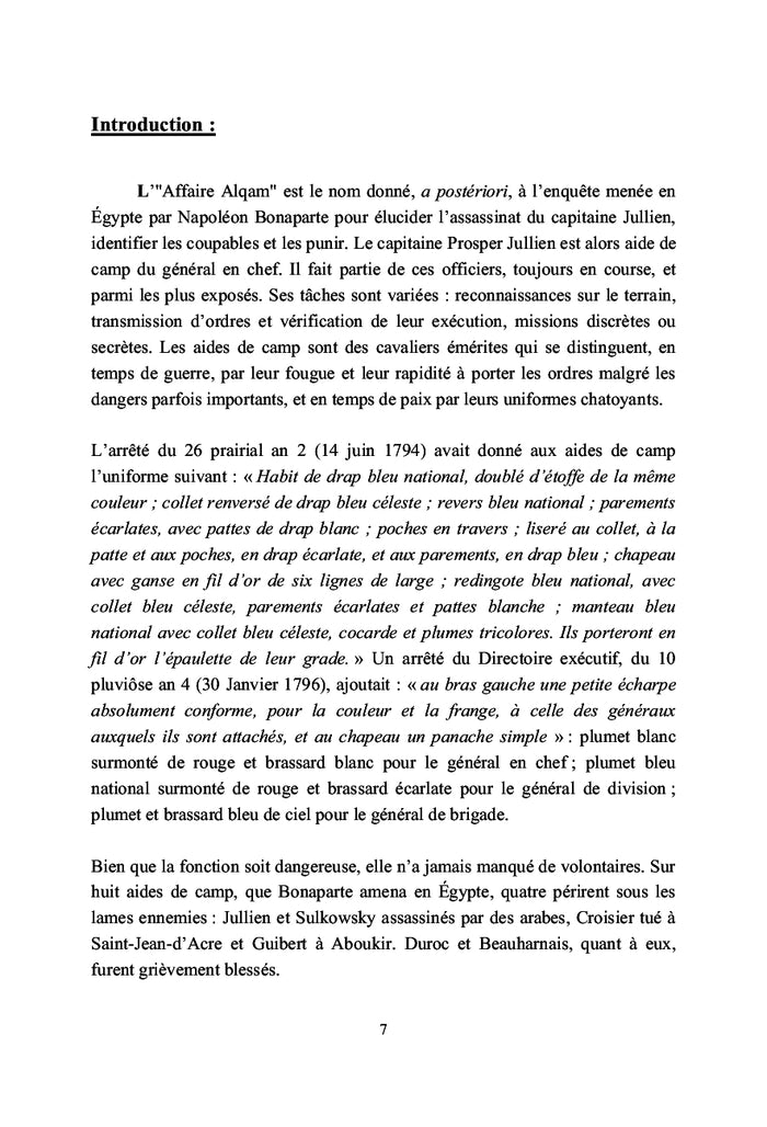 Campagne d'Égypte de Bonaparte - L'affaire Alqam