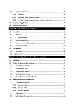 Algorithmique et structures des données 2