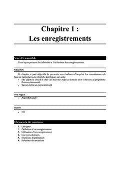 Algorithmique et structures des données 2