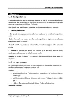 Algorithmique et structures des données 2