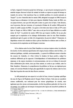 L'application du droit international de l'eau : le Tigre et l'euphrate