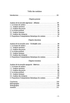 Analyse semio-syntaxique de trois nouvelles de Guy de Maupassant