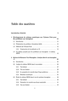 Un schema aux volumes finis pour les systemes non homogènes