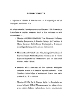 Abattage A l'explosif pour la production d'enrochements