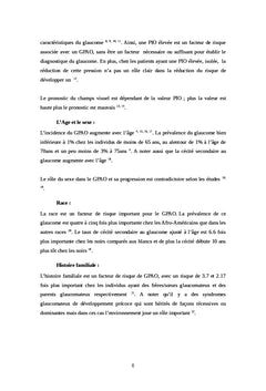 Etablissement des valeurs normative de l'épaisseur de la CFNR par OCT