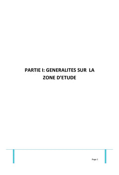Etude de rehabilitation du perimetre irrigue d'Alasora