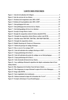 Elaboration d'un modele hydrogeologique de la plaine du lac Alaotra