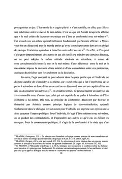 De la reconnaissance de la pluralité humaine à l'action concertée