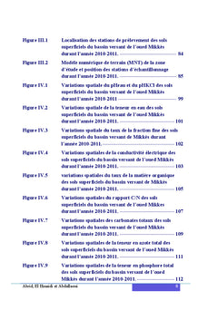 Etude de la qualite environnementale des ecosystemes aquatiques