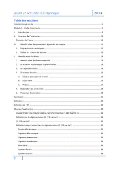 Audit de la sécurité informatique