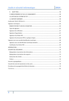 Audit de la sécurité informatique