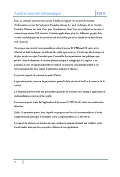 Audit de la sécurité informatique