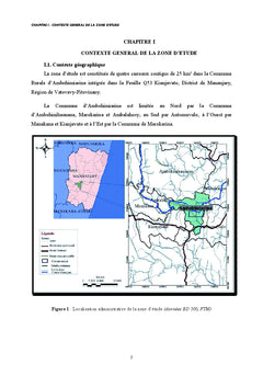 Etude de la potentialite en mineralisation aurifere d'ambohimiarina
