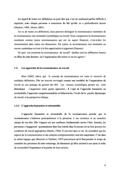 Reconnaissance non monétaire, rémunération et satisfaction du salarié