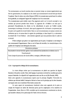 Reconnaissance non monétaire, rémunération et satisfaction du salarié