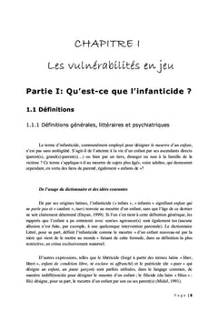 Enjeux criminologiques et psychopathologiques chez la mère meurtrière
