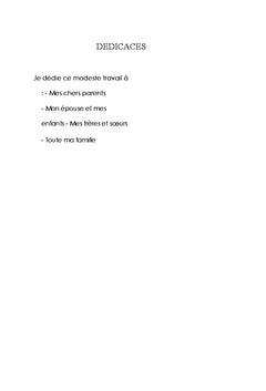 Etudes de sels metalliques A base du ligand tungstate