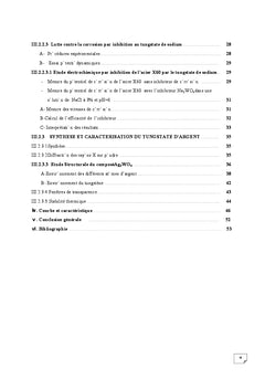 Etudes de sels metalliques A base du ligand tungstate
