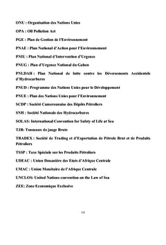 Le Traitement juridique des deversements accidentels des hydrocarbures