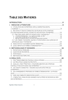 Big Data, Objets Connectés et Predictive Data
