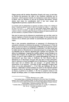 La réprésentation des passions dans les tragédies de la Renaissance