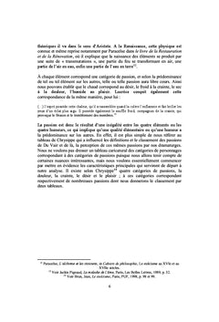 La réprésentation des passions dans les tragédies de la Renaissance