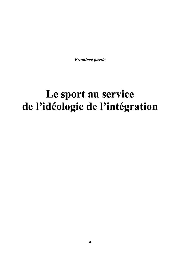Sport et sociologie