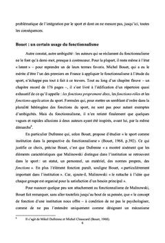 Sport et sociologie