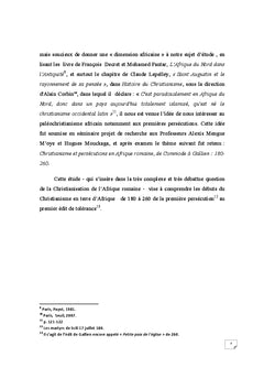 Christianisme et persécutions en Afrique romaine de Commode à Gallien