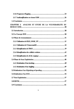 Etude et analyse de la (in)securite du reseau cellulaire