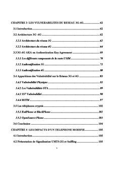 Etude et analyse de la (in)securite du reseau cellulaire