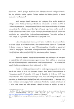 Le role des etats detenteurs d'armes nucleaires dans la crise du TNP