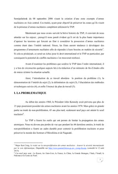 Le role des etats detenteurs d'armes nucleaires dans la crise du TNP