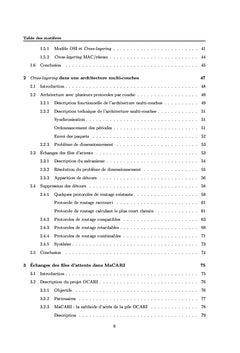 Cross-layering et routage dans un reseau ad hoc