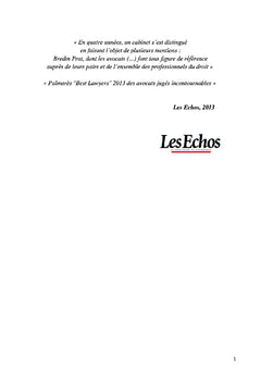 Responsabilité du Commissaire aux comptes et certification des comptes