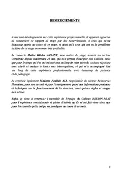 Responsabilité du Commissaire aux comptes et certification des comptes