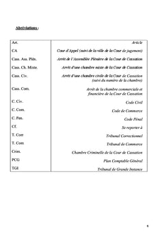 Responsabilité du Commissaire aux comptes et certification des comptes