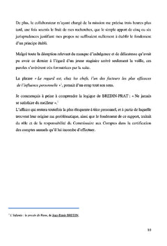 Responsabilité du Commissaire aux comptes et certification des comptes
