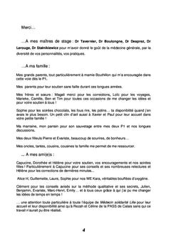 Prise en charge des migrants en médecine générale