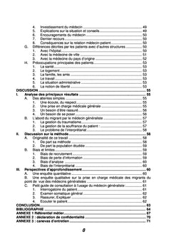 Prise en charge des migrants en médecine générale
