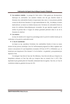 Valorisation du lignite dans le bassin d'Antsirabe