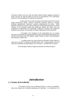 Le Costume traditionnel marocain