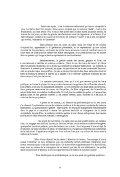 Le Costume traditionnel marocain