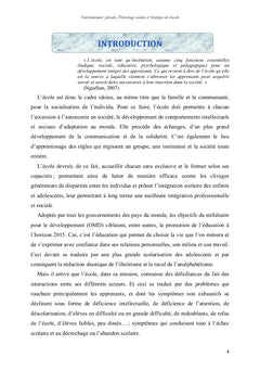 Decrochage scolaire - Strategies de reussite en environnement precaire